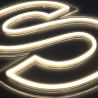 Bokstav S Neon Vägglampa-Lampconcept.se