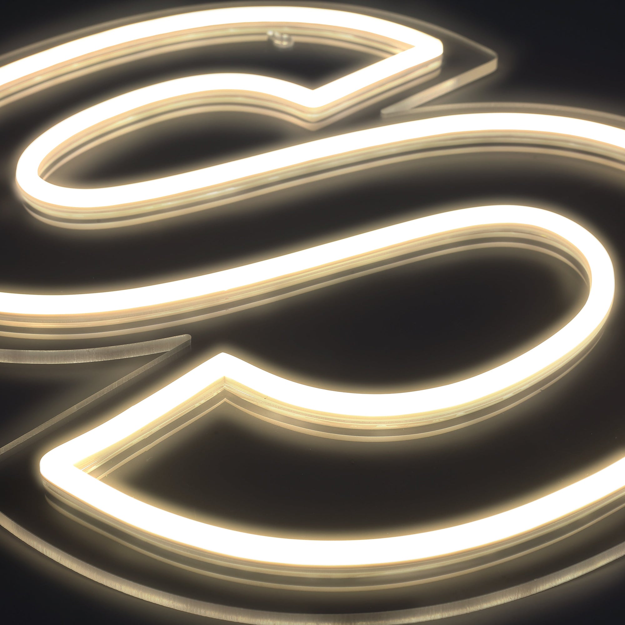 Bokstav S Neon Vägglampa-Lampconcept.se
