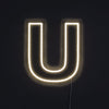 Bokstav U Neon Vägglampa-Lampconcept.se