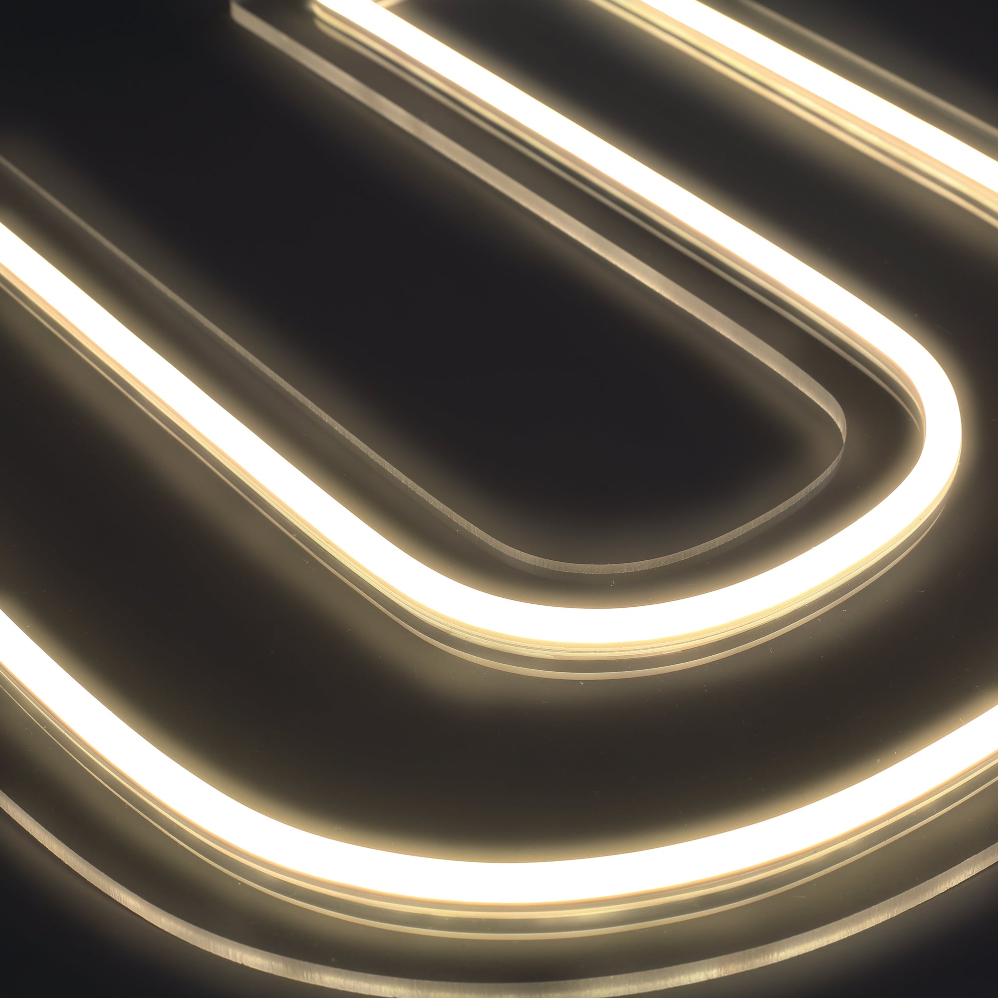 Bokstav U Neon Vägglampa-Lampconcept.se