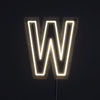 Bokstav W Neon Vägglampa-Lampconcept.se