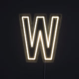 Bokstav W Neon Vägglampa-Lampconcept.se