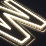 Bokstav W Neon Vägglampa-Lampconcept.se