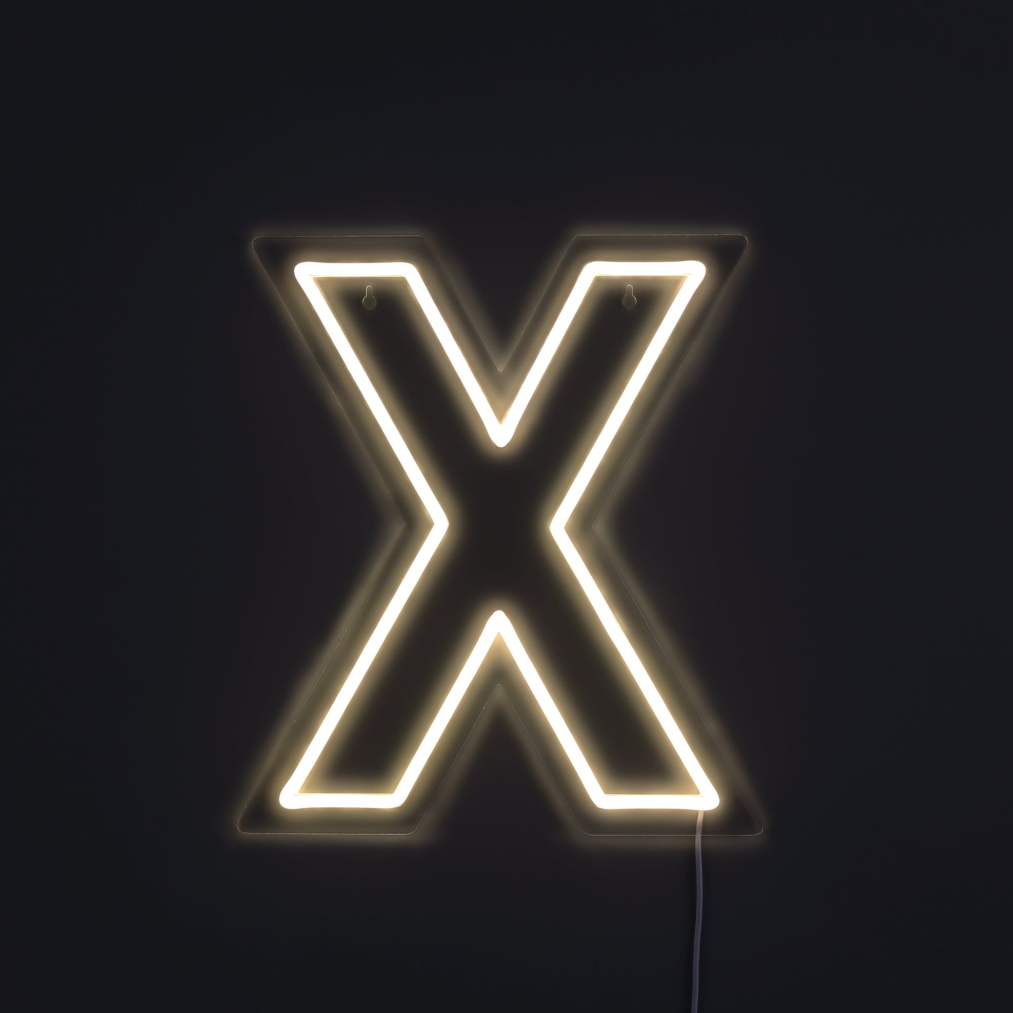 Bokstav X Neon Vägglampa-Lampconcept.se