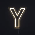 Bokstav Y Neonskylt