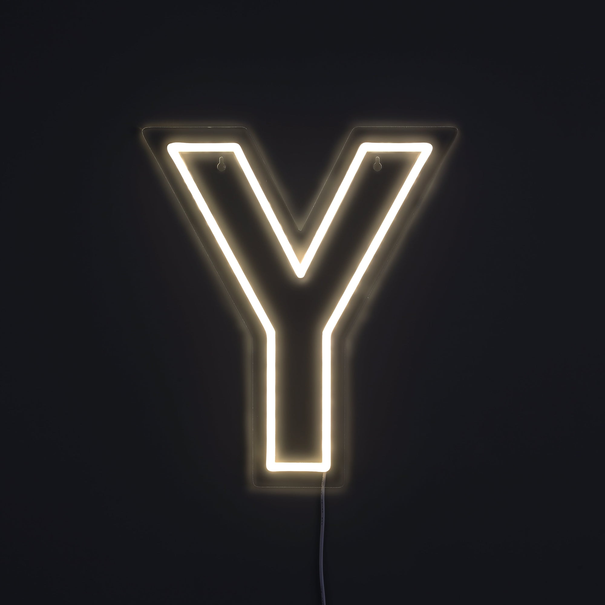 Bokstav Y Neon Vägglampa-Lampconcept.se
