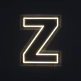 Bokstav Z Neon Vägglampa-Lampconcept.se