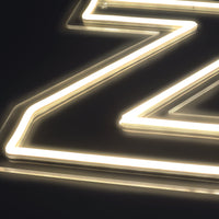 Bokstav Z Neon Vägglampa-Lampconcept.se