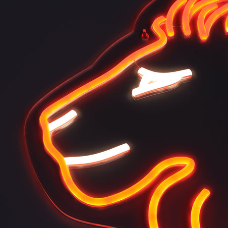 Lion Neon Vägglampa-Lampconcept.se