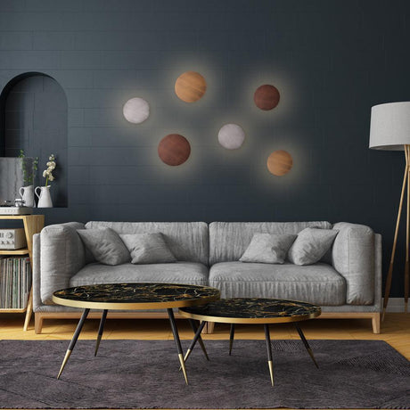 Lori Vägglampa Ø40 Vit-Lampconcept.se
