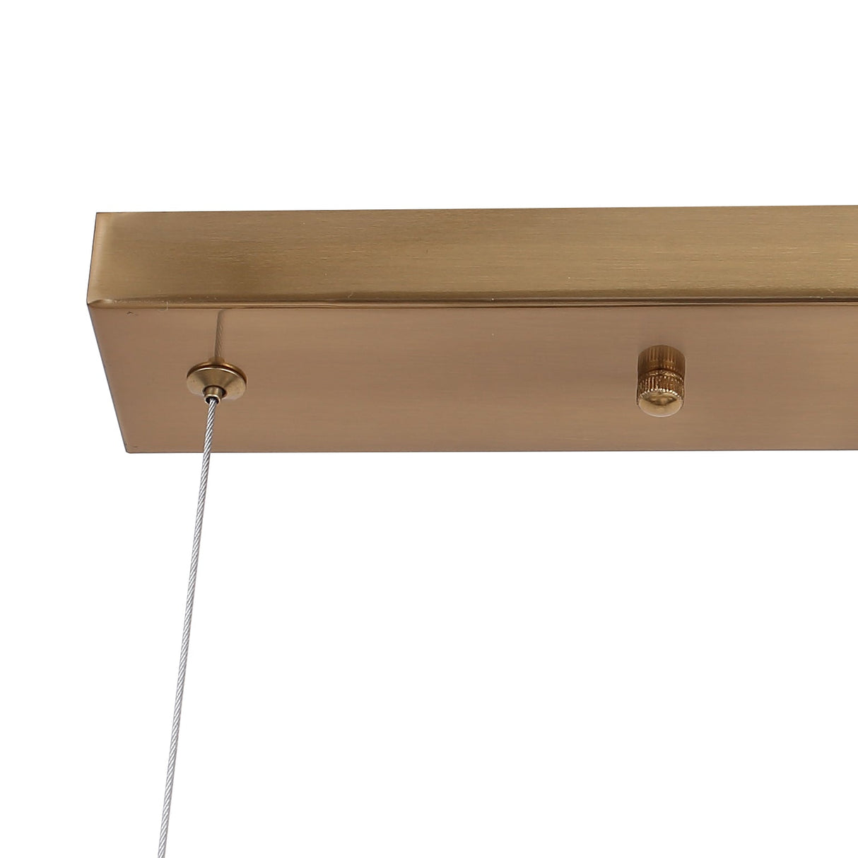 Lugano Långbordstaklampa Mässing/Opal-Lampconcept.se