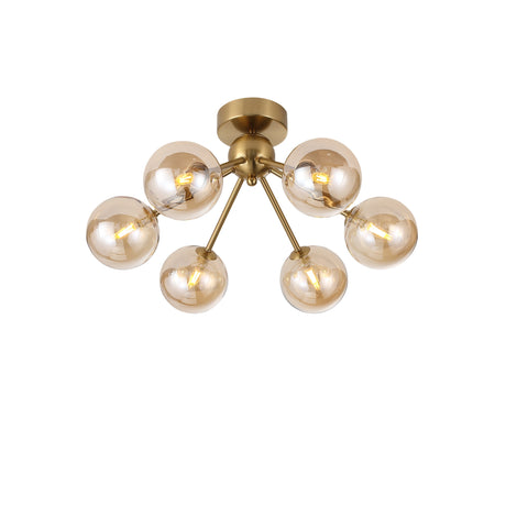 Lugano Taklampa Ø51 Amber-Lampconcept.se