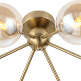 Lugano Taklampa Ø51 Amber-Lampconcept.se