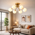 Lugano Taklampa Ø51 - Opal