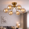 Lugano Taklampa Ø64 Amber-Lampconcept.se