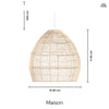 Maison Taklampa Ø40 Neutral