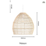 Maison Taklampa Ø40 Neutral
