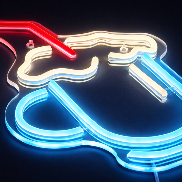Milkshake Neon Vägglampa