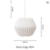 Moon Edgy Ø34 Taklampa