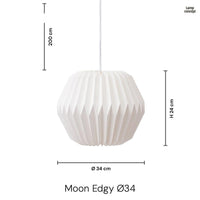 Moon Edgy Ø34 Taklampa-Lampconcept.se