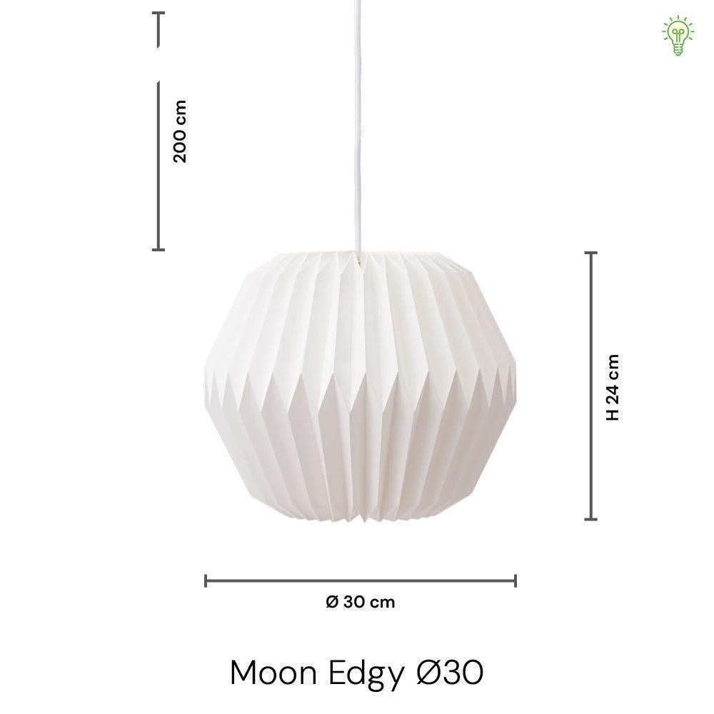 Moon Edgy Ø30 Taklampa