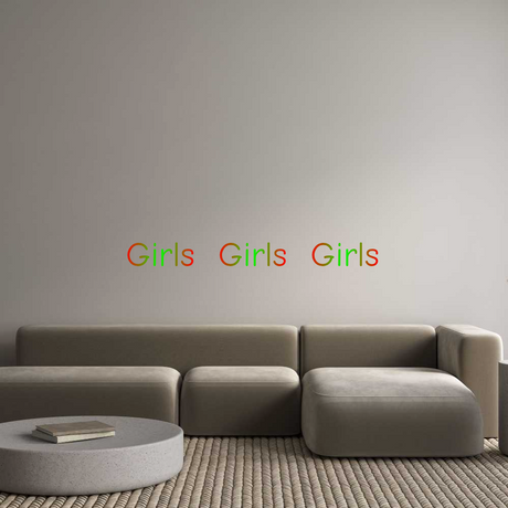 Custom Neon: Girls Girls Gir...-Lampconcept.se