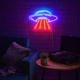 UFO Neonskylt