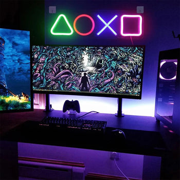 Playstation Neonskylt