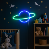Saturn Neonskylt