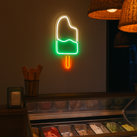 Ice Cream Neonskylt