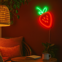 Strawberry Neonskylt