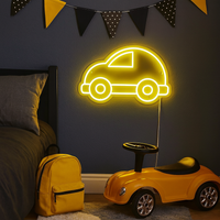 Bubble Car Neonskylt