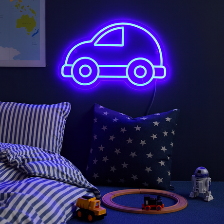 Bubble Car Neonskylt