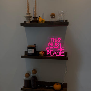 This Must Be The Place Neonskylt