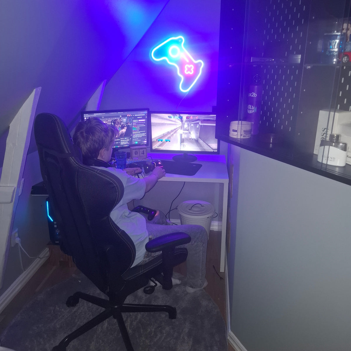 Joystick Neonskylt