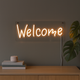 Welcome Neonskylt