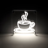 Coffee LED Neon Box Bordlampa-Lampconcept.se