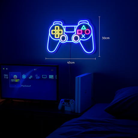 Joystick 2.0 Neon Vägglampa