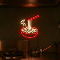 Noodles Neon Vägglampa-Lampconcept.se