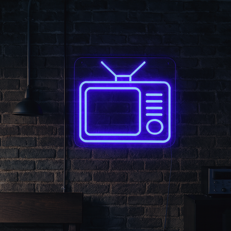 TV Neon Vägglampa