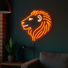 Lion Neon Vägglampa