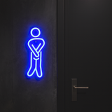 WC Man Neon Vägglampa-Lampconcept.se