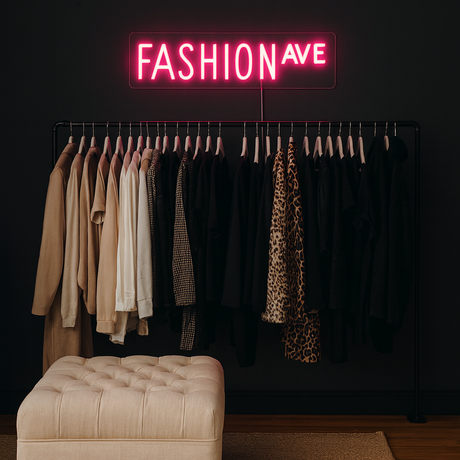 Fashion Avenue Neon Vägglampa