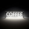 Coffee LED Neon Box Bordlampa