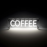 Coffee LED Neon Box Bordlampa-Lampconcept.se