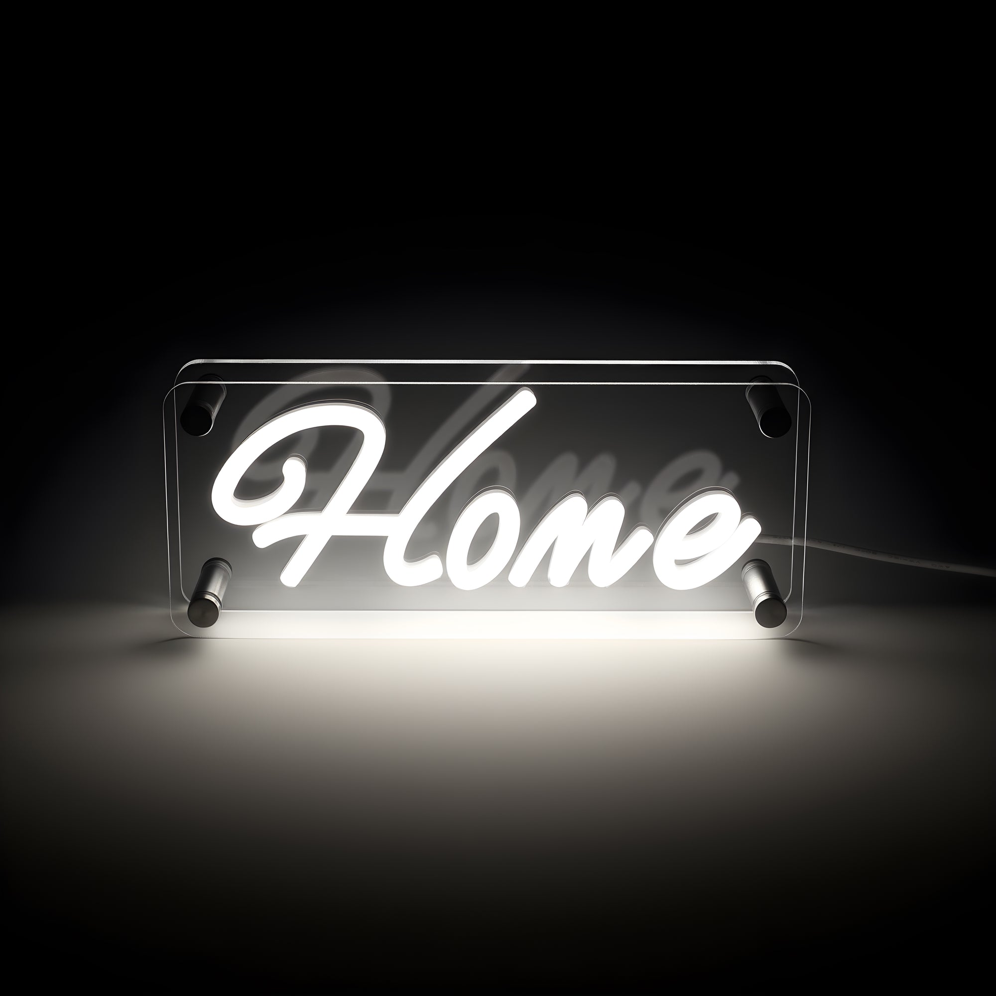 Home LED Neon Box Bordlampa-Lampconcept.se