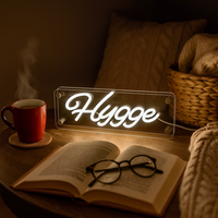 Hygge LED Neon Box Bordlampa-Lampconcept.se