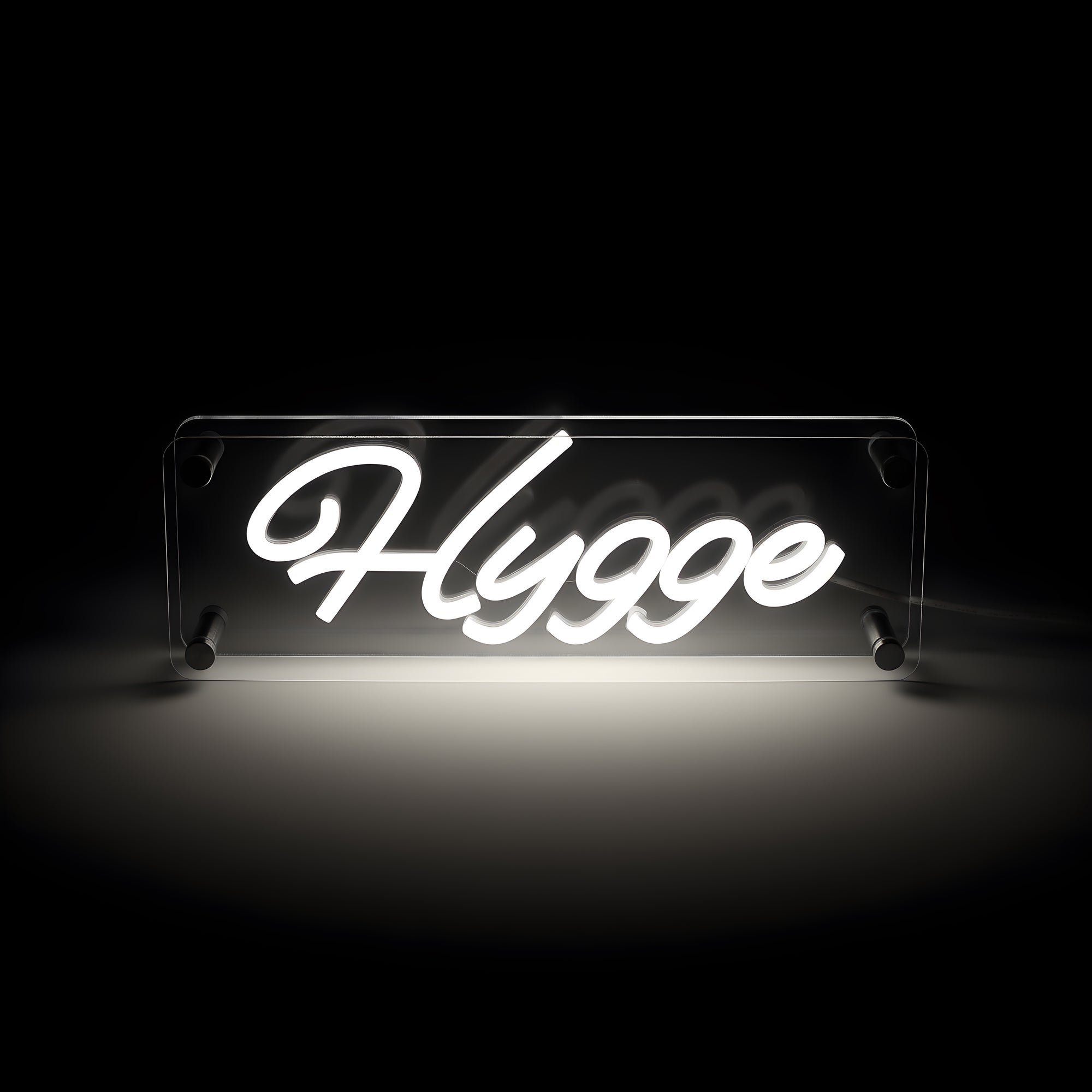 Hygge LED Neon Box Bordlampa-Lampconcept.se