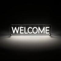 Welcome LED Neon Box Bordlampa-Lampconcept.se