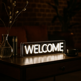 Welcome LED Neon Box Bordlampa-Lampconcept.se